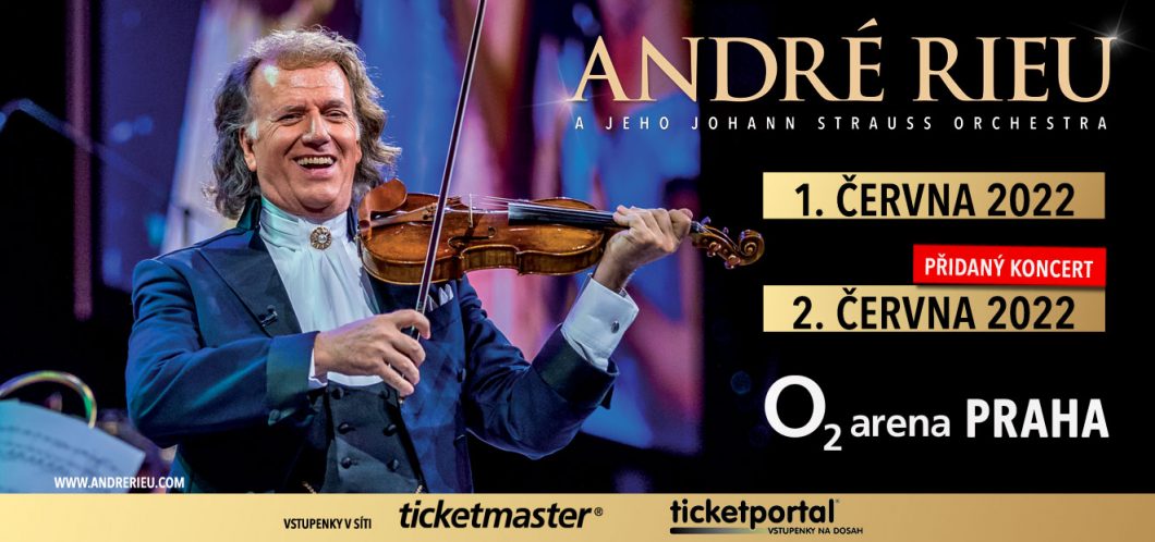 André Rieu adds an additional concert in Prague, O2 arena – O2 arena