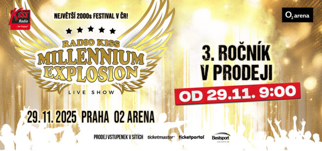 The third edition of the successful music show at the O2 arena Prague!