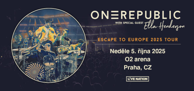 OneRepublic se vrací do pražské O2 areny! Kapela, která se může pyšnit mnoha známými hity se vrací do největší české haly, kterou před dvěma lety vyprodala.